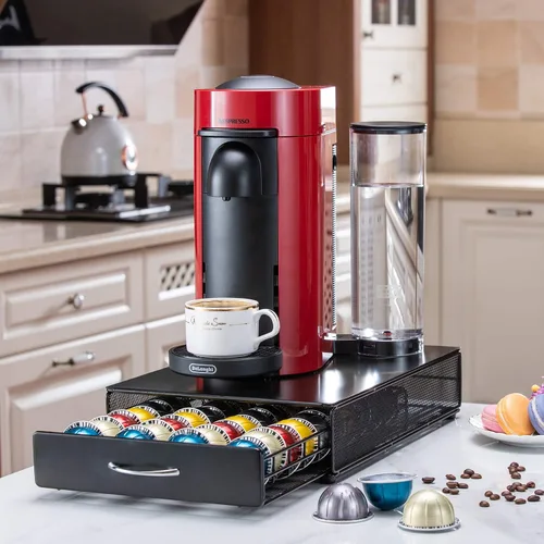 Vista 9 de Soporte para cápsulas de café con capacidad para Nespresso Vertuoline, Casual, Negro