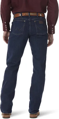 Vista 2 de Wrangler Vaqueros de corte vaquero de alta calidad para hombre que absorbe la comodidad