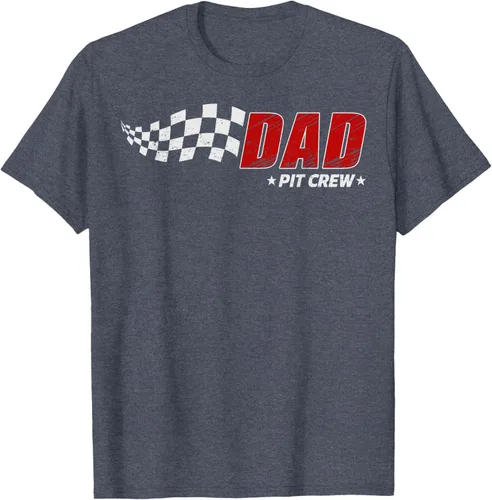 Vista 84 de Dad Pit Crew Race Car Birthday Family Matching Pit Crew Camiseta Pit Crew