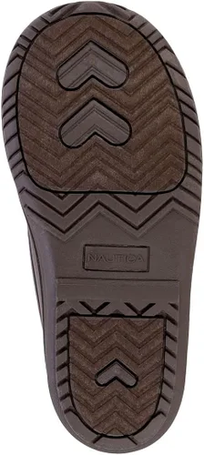 Vista 5 de Nautica Botas de invierno impermeables para niños, botas de pato para niños, niñas y niños, niños (niños grandesniños pequeños)