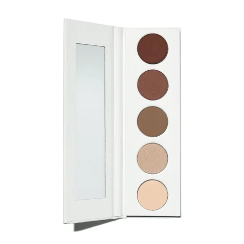 Vista 7 de Well People Power Palette - Sombra de ojos, cinco tonos de larga duración, hiperpigmentados mate y brillantes para un color intenso, vegano y libre