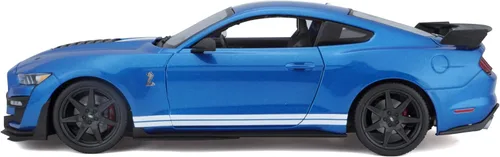 Vista 3 de Maisto 1:18 Edición Especial 2020 Mustang Shelby GT500, naranja, azul surtidos