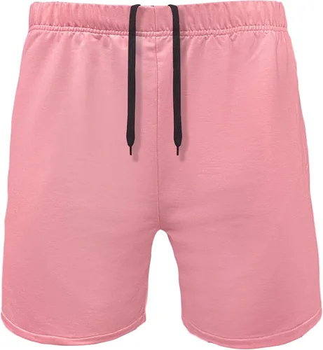 Vista 2 de Pantalones cortos de recuperación de cirugía de rodilla unisex para hombre, pantalones cortos con cierre de velcro, ropa adaptativa para mujeres