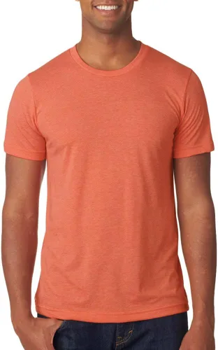 Vista 153 de Bella Canvas 3413c para hombre (1) Triblend verde + (1) Triblend rojo