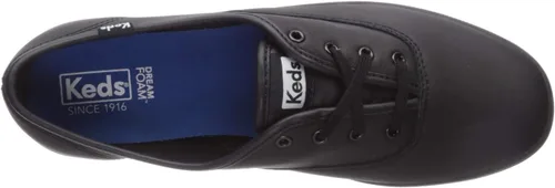 Vista 5 de Keds Champion - Zapatillas de piel para mujer, Negro, 6