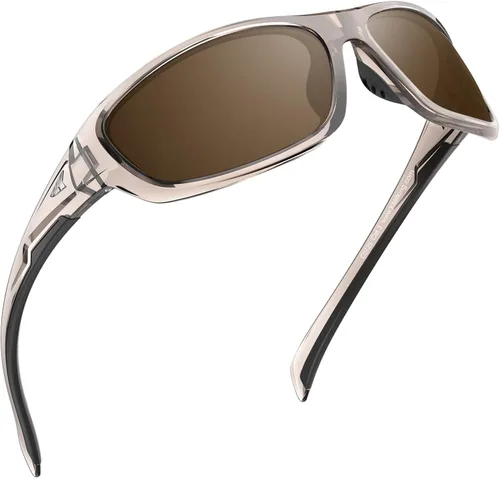 Vista 20 de KastKing Hiwassee - Gafas de sol deportivas polarizadas para hombres y mujeres, gafas de sol envolventes para pesca, ciclismo y correr, protección UV
