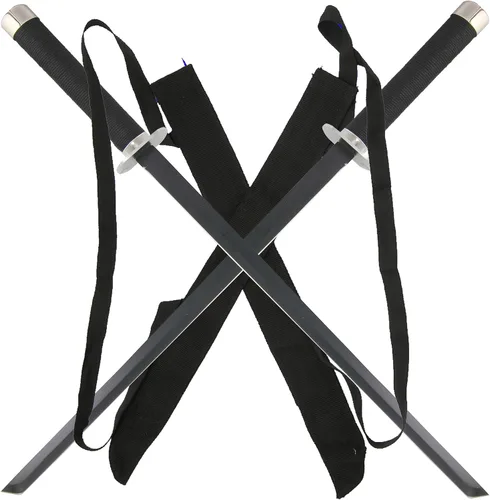 Vista 7 de Armory Replicas Colección Ninja Twin Sword - Cuchillas dobles de acero inoxidable con opciones de funda táctica