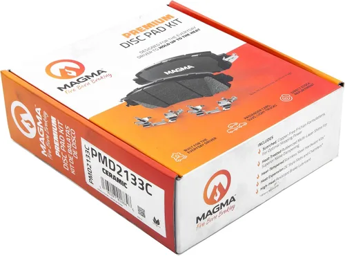 Vista 4 de MAGMA Premium PMD2133C Pastillas de freno de cerámica, delanteras