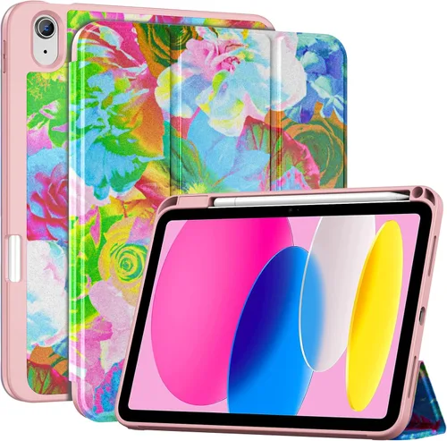 Vista 42 de ProCase Funda para iPad (A16) de 11ª Generación de 11 Pulgadas 2025/iPad de 10ª Generación de 10.9 Pulgadas 2022 con Soporte para Lápiz, Funda