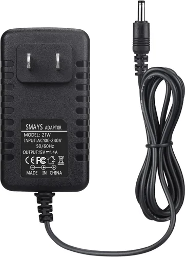 Vista 5 de Cable de alimentación de repuesto de 21 W para Alexa Echo Show 1ª generación, Echo 2ª generación Para Echo Plus (1ª generación), Fire TV