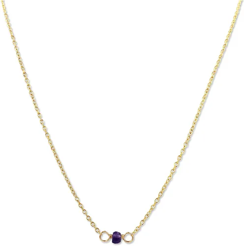 Vista 190 de Gargantilla de piedra natal – Regalo de cumpleaños, regalo para niña, mujer, amiga, hija, esposa, mamá, ella, joyas de piedras preciosas para uso