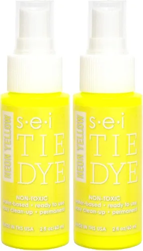 Vista 48 de S.E.I. Botella de Spray de Tie Dye del 4 de Julio: 2oz. Spray de Tinte para Tela No Tóxico, Tinte Permanente para Ropa DIY, Un Paso, Suministros