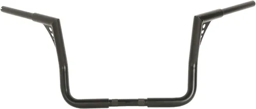 Vista 10 de TCMT Barra Ape Hanger Negra de 12" Rise, Manillar Grueso de 1-1/4", Compatible con Harley Dressers Baggers Touring CVO Street Glide Tri Glide