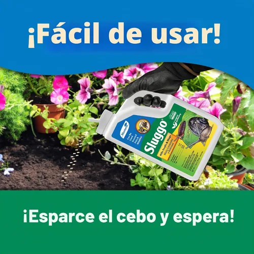 Vista 4 de Monterey Sluggo - Asesino de caracoles y babosas, 5 libras con cuchara