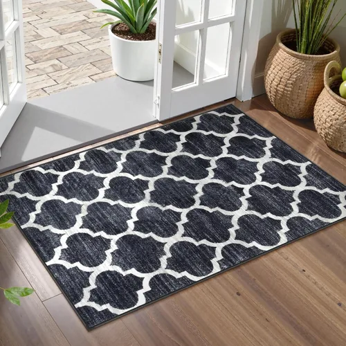 Vista 49 de Lahome Alfombras marroquíes lavables de 2 x 3 pies, alfombra de área pequeña de 2 x 3, antideslizante, alfombra de cocina, suave, no desprende