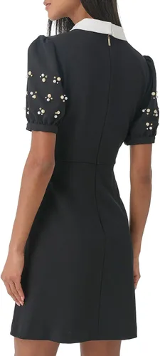 Vista 4 de Karl Lagerfeld Paris Mono de manga abombada para mujer
