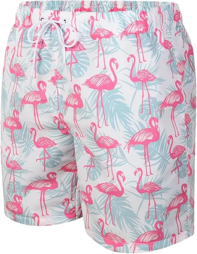 Vista 2 de Traje de baño para hombre de verano de secado rápido con forro de malla