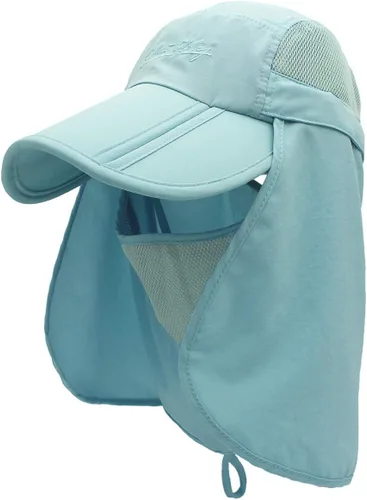 Vista 15 de Surblue Sombrero de pesca con solapa para el cuello, protección UV, protección UV, UPF50+