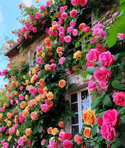 Vista 5 de Más de 100 semillas de rosas trepadoras para plantar al aire libre