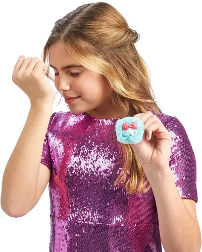 Vista 6 de Pikmi Pops Cheeki Puffs - 1 juguete de peluche perfumado coleccionable en perfume pequeño, paquete de 2, multicolor