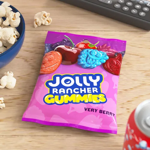 Vista 5 de JOLLY RANCHER Gummies Very Berry Dulces con Sabor a Fruta, Bolsa de 6.5 onzas