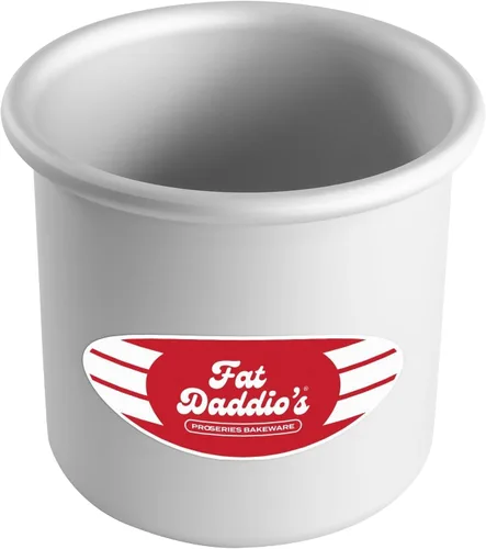 Vista 23 de Fat Daddio's Juego de moldes para pasteles redondos uniformes de aluminio anodizado de 4 niveles, profundidad de 2 pulgadas
