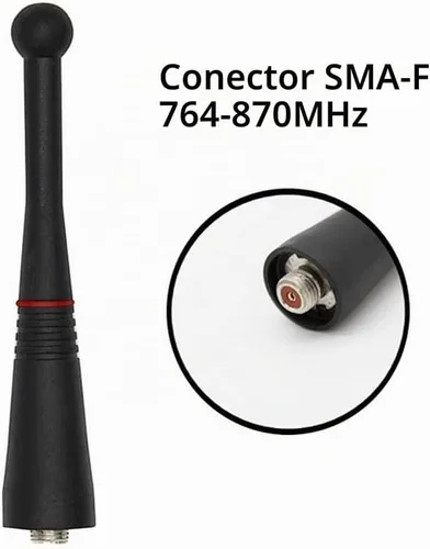 Vista 2 de K-Storm Radio Stubby Antena compatible con Motorola Walkie Talkie