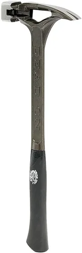 Vista 8 de Dead On DOS22S Martillo de acero de 22 onzas (623,6 g), 18 pulgadas (45,7 cm), cara lisa, plateado