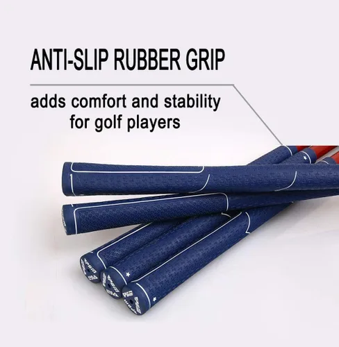 Vista 6 de Acstar - Putter de golf Junior para interiores y exteriores, para diestros, 3 tamaños para elegir libremente (rojo, 27 pulgadas)