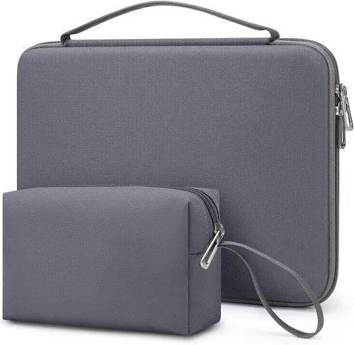 Vista 10 de HYZUO Funda rígida para portátil de 15-16 pulgadas para MacBook, color Beige