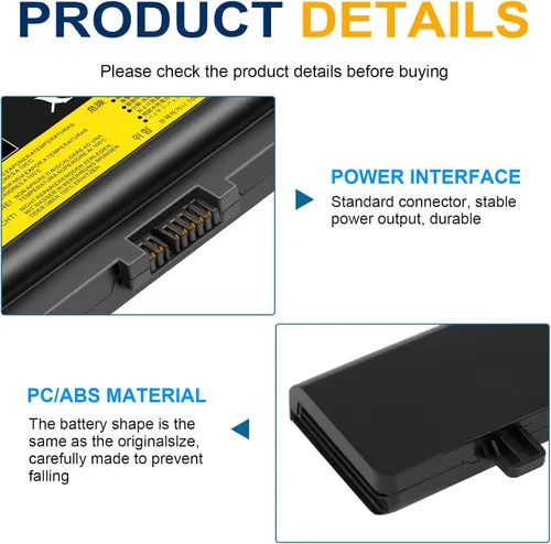 Vista 3 de Fancy Buying 75+ B590 E430 E530 E540 0A36311 Batería para portátil ThinkPad E431 E435 E440 E445 E531 E535 E545 45N1048 45N1049 45N1043 45N1042