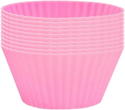 Vista 10 de AKOAK Tazas antiadherentes de silicona reutilizables para hornear, moldes para pasteles, accesorios de cocina para hornear, herramientas para hacer