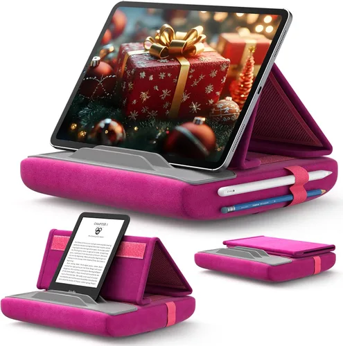 Vista 9 de JSAUX Soporte de almohada para tableta, soporte para tablet para regazo, cama y escritorio, compatible con iPad Pro 11 10.5 9.7 10.2 Air Mini