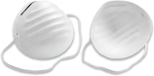 Vista 2 de Honeywell Mascarilla Antipolvo Desechable para Partículas Molestas, Paquete de 5 (RWS-54000)