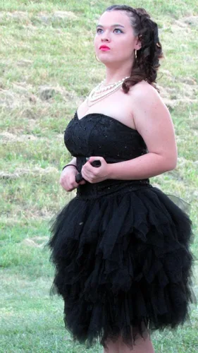 Vista 9 de Greekknight Vestido de fiesta de tul con cuentas de encaje corto con apliques de encaje vestidos de fiesta de cóctel sin tirantes vestidos de fiesta
