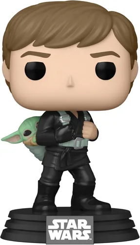 Vista 3 de Funko Star Wars: El Libro de Boba Fett - Luke Skywalker & Grogu Training