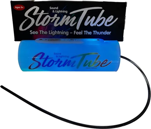 Vista 5 de Instrumento musical de tubo de tormenta para adolescentes y adultos: ve el rayo y siente el trueno con el tubo de tormenta. Activado por movimiento