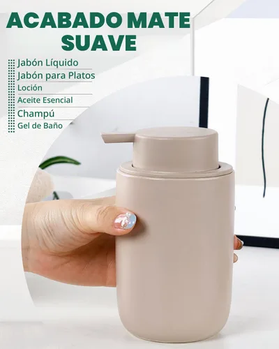 Vista 5 de BosilunLife Dispensador de bomba de loción para cocina, encimera de baño