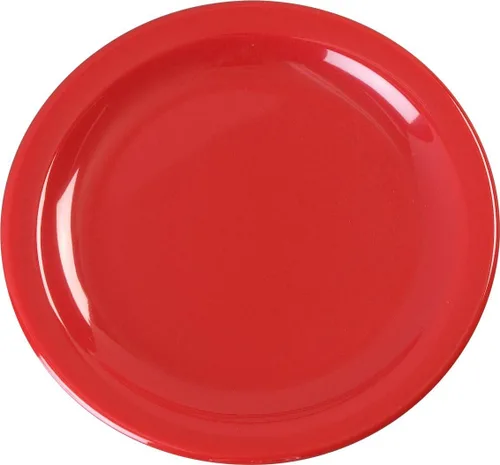 Vista 10 de Carlisle FoodService Products Kingline - Plato de postre de plástico reutilizable para el hogar y restaurantes, melamina, 6.5 pulgadas, color marrón