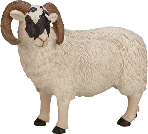 Vista 2 de MOJO Figura de juguete de oveja de cara negra (Ram)