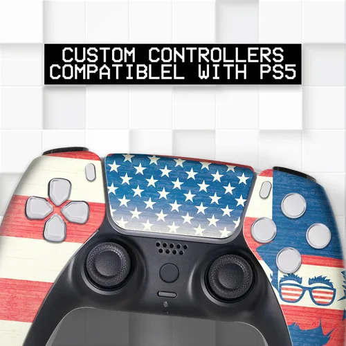 Vista 364 de Battman Custom PS-5 Controller Wireless compatible with Play-Station 5 Console by BCB Controllers Proudly Customized in USA with Permanent