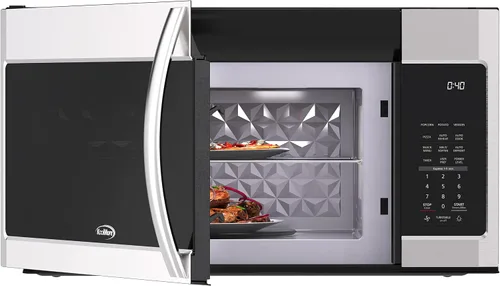 Vista 16 de KoolMore Reserve 24 pulgadas 1.6 pies cúbicos Horno microondas de convección integrado con 10 niveles de potencia, cocinado por sensor, hornear