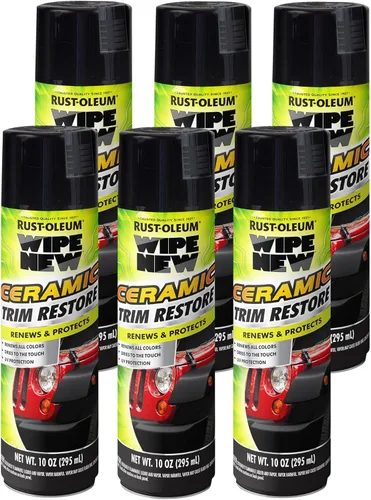 Vista 5 de Wipe New Rust-Oleum 381705 Restaurador de adornos de cerámica, 10 onzas