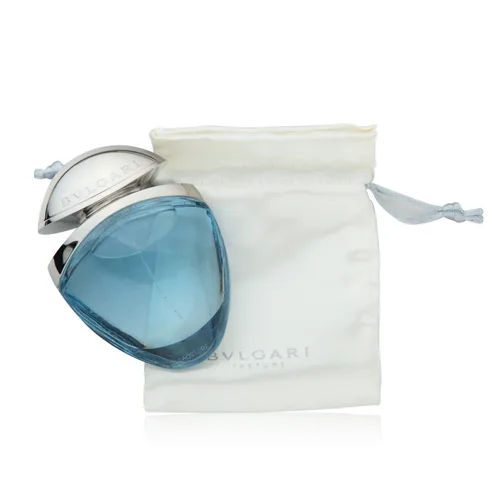 Vista 2 de Bvlgari BLV II Eau de Parfum en espray para mujer con bolsa de satén, 0.84 onzas líquidas