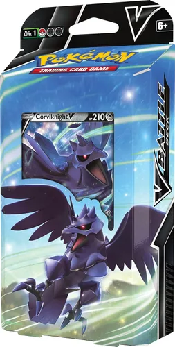 Vista 3 de Pokémon TCG: mazo de batalla Corviknight V (60 cartas, listo para jugar)