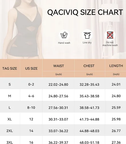 Vista 6 de Body Shaper para mujer con control de abdomen, camiseta sin mangas de compresión con cuello en V y brasier integrado