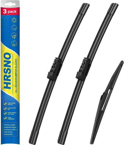 Vista 32 de Limpiaparabrisas de 15"+15" con juegos de escobillas limpiaparabrisas traseras de 13", repuesto automotriz para Jeep Wrangler 2007-2017, escobillas
