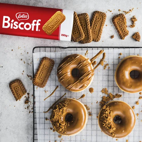 Vista 6 de Biscoff Galletas caramelizadas con forma navideña, veganas, 7.1 onzas