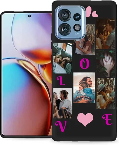 Vista 13 de Funda personalizada para Motorola Edge 2021 con nombre de texto y foto, diseño personalizado Edge2021 para teléfono móvil/smartphone/teléfono móvil