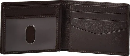 Vista 5 de Fossil Wilder - Billetera de cuero con tapa y espacio para identificación, para hombre, talla única